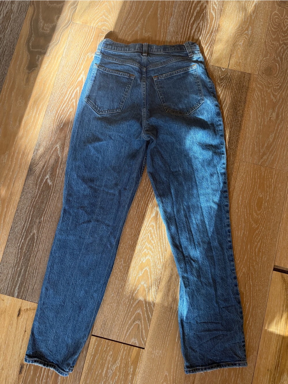 Abercrombie & Fitch Curve Love High Rise β90s Straight Jeans Size 27 - Picture 4 of 4